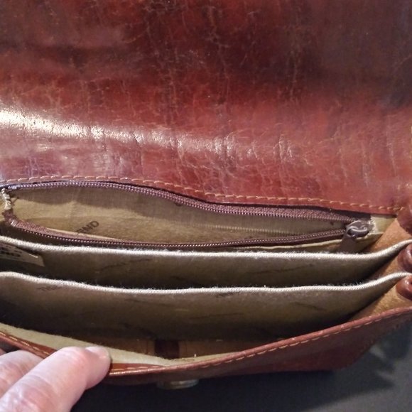 Vintage THE TREND Italian Leather handbag - Purse - Picture 6 of 13